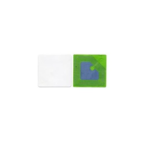 Etiquette RF 8,2 Mhz - 50x50 mm "BLANCHE" - Désactivable