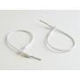 Câble acier Renforcé plastifié une boucle -