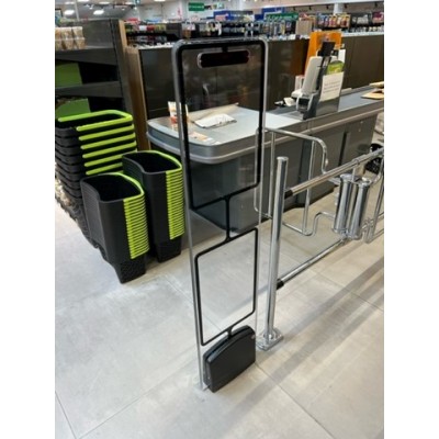 Antidiefstal Systeem  AM "Plexi" Mono - Zwart (1A)