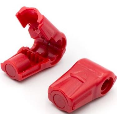 antivol broche rouge 8 mm